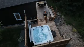 Private Forest Cabin w/ Hot Tub & Fire Table - Image 5