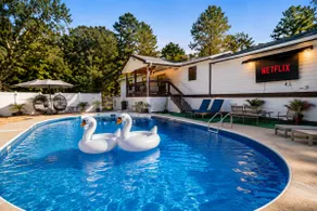 Luxury Pool Retreat on 13 Private Acres by Atlanta - Image 2