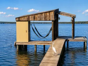 8-Mile Lake Views | Boathouse & Fire Pit | Pet - Image 3