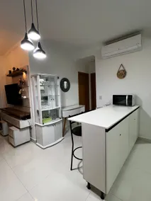 APARTMENT. Toninhas Beach, 100 meters from the beach - Air conditioning. INTERNET - Image 5