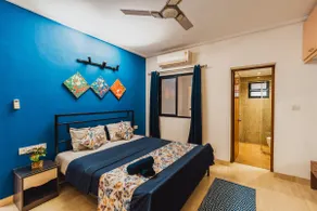Comfy Vibrant 2BHK | Hill View | Pool | Garden - Image 4