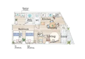 No Stairs 1F Dishwasher Free Parking 2-4 Guests - Image 3