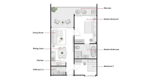 Chalong 2-BR Condo - Rooftop Pool - Breakfast - Image 2