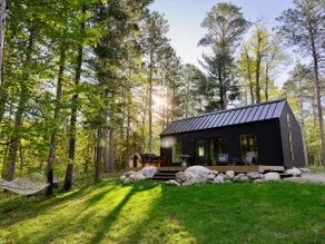 Modern Cabin with Cedar Barrel Sauna - Image 4