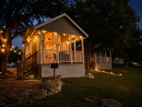Relax Under the Oaks Cozy Hill Country Cabin Pool - Image 2