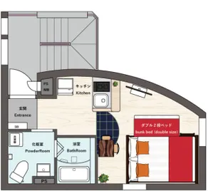 Newly built in August 2024, opened in October / 5-minute walk from Oji Station / Entire house rental / Maximum 4 people, Room 2A - Image 3