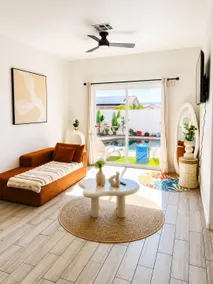 House with terrace overlooking the Street Pool, game table - Image 3