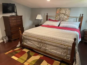 Spacious Private 1br apt King Bed Jacuzzi ROKU TVs - Image 4