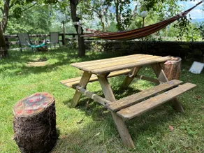 Pinecone Lodge, Eptalofos River Garden Chalet - Image 4