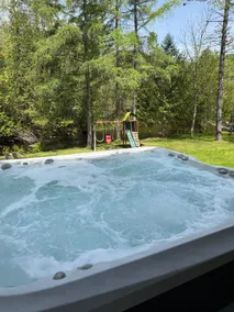 Chalet with spa by the River, St-Côme - Image 2