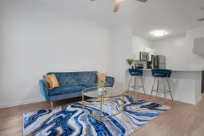 Chic Blue Apt w Patio| Free Parking| 10 min to ATL - Image 2
