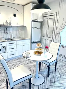 Cozy Canvas- Kng Bd w/ kitchenette & private deck - Image 2