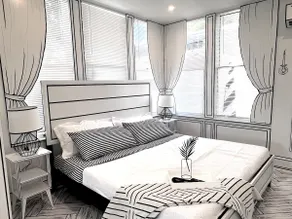 Cozy Canvas- Kng Bd w/ kitchenette & private deck - Image 3