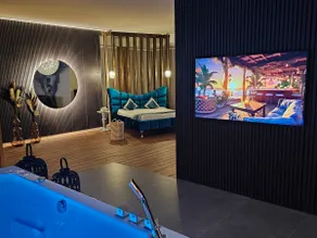 Diamond Luxury Suite, Whirlpool & finnische Sauna - Image 5