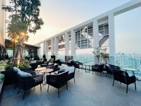 City view-Sky Bar& garden!-BTS OnNut 500m-Gym-Pool - Image 2