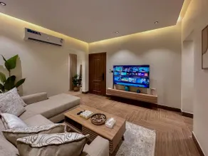 Cozy 1-BR in Rawda:Queen Bed, 65”TV, Self Check-In - Image 3
