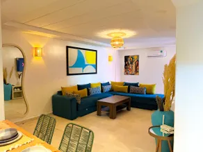 Charming Two-Bedroom Apartment in Gueliz,Marrakesh - Image 2