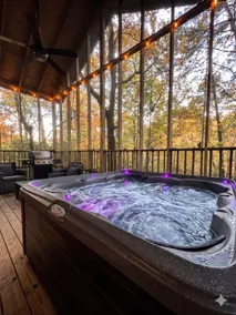 Romantic Cabin Near Helen: Hot Tub + Fireplace - Image 2