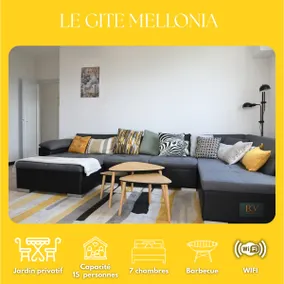 House for 15 people • 2 air-conditioned verandas • 7 bedrooms - Image 2