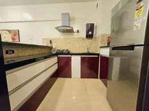 King Bed Lush Green 1BHK Apartment - Image 4