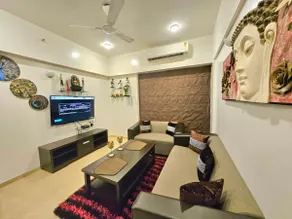 King Bed Lush Green 1BHK Apartment - Image 5
