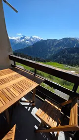 Studio Vue Montagne, Skis aux pieds, Garage inclus - Image 4