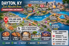 Downtown Cincinnati Game Yard • Super Walkable - Image 2