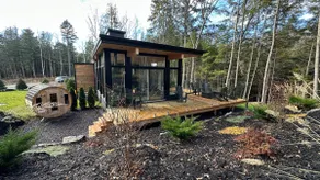Glass & Design Chalet | Sauna • 20 min Tremblant - Image 5