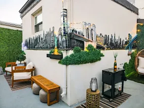 Oasis on the Hudson, NYC views & vibes, Backyard - Image 4