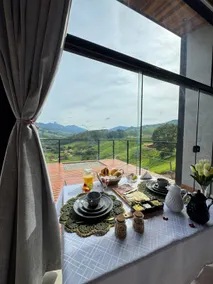 Romantic chalet in São Bento, with a movable bed and coffee - Image 5