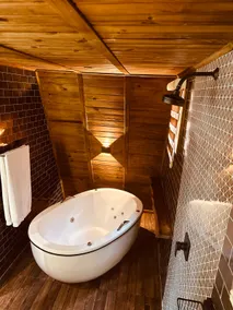 Pura Vida Jacuzzi Cabin, Fireplace & Haras - Image 3