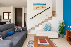 Beachside Bliss Modern 3Story Villa with Deck and Grill - Image 4