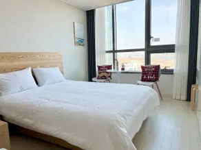 Netflix Free Open # Moonlight Park View # Hotel Bedding. New construction.Full options. Business trip. Comfort. Long-stay discount - Image 2