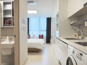 Netflix Free Open # Moonlight Park View # Hotel Bedding. New construction.Full options. Business trip. Comfort. Long-stay discount - Image 4