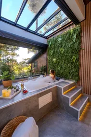 Cabana in Urubici with a Hot Tub. - Image 2