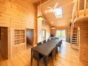 [Kimitsu No. 1 Log House with Private Sauna] Lowryu and Water Bath / Roofed BBQ / Strawberry Picking / Roadside Station - Image 5