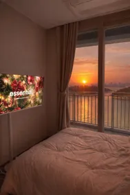 [Aloha Youngjong C] Sunrise and sunset restaurant/panoramic view of the bay/two rooms/8 people possible/self-catering/2 queen beds/ - Image 2
