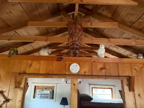 The Hidden Owl Cabin + onsite rustic campsites - Image 4
