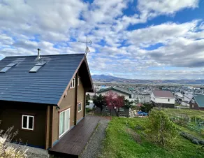 Log house | Mt. Tokachi view | Near Tomita Farm, Furano Ski Resort, and 650 meters from Naka-Furano JR Station - Image 5