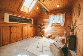 Log house | Mt. Tokachi view | Near Tomita Farm, Furano Ski Resort, and 650 meters from Naka-Furano JR Station - Image 3