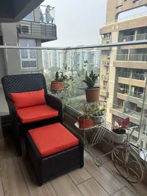 Cozy Private Apt with Terrace Balcony & Green View - Image 5