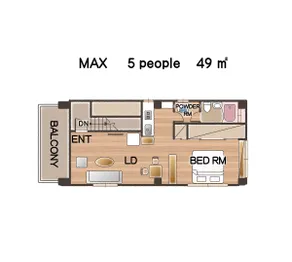 2 Min from Matsumoto Sta/ 49㎡ Space/ Max 5 Guests - Image 5