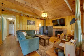 'knotty Kabin' Rustic Waterboro Cabin By Lake - Image 5