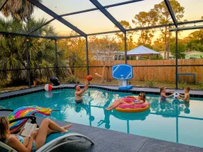 Sleeps 12 Heated Pool+Hot Tub | Pets | 5 min Beach - Image 2