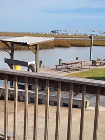 Peach house BoatRamp dock closeto ICW Sargent - Image 2