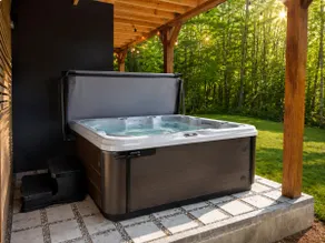 Luxurious A-Frame Retreat with Hot Tub - Image 5
