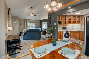 Pet-Friendly 1BR Retreat | King Bed Fireplace Yard - Image 5