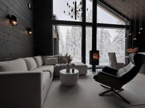Black Villa · Aurora View Bath · Sauna · Lapland! - Image 5