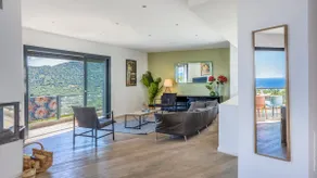 Villa + T2 tilstødende opvarmet pool og spa med havudsigt til 2 til 20 personer - Image 5