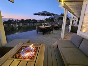 Luxury Sunset View • Deck Spa Firepit • Sleeps 18 - Image 3